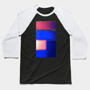 Blue Blockwork Baseball T-Shirt